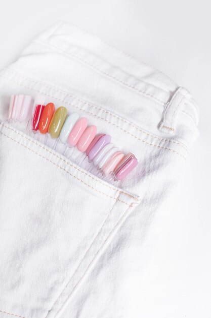 Detal haftu w zbliżeniu